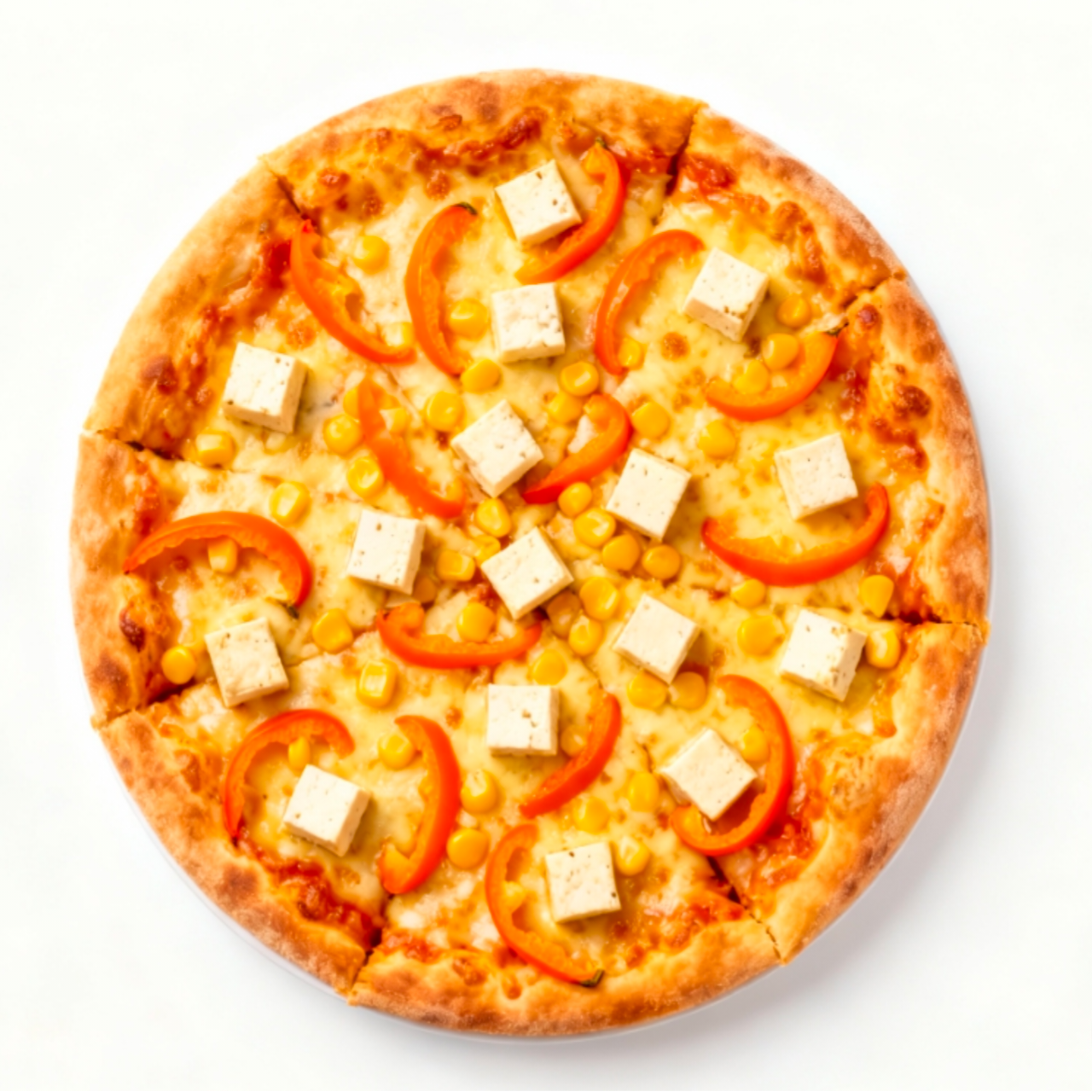 pepicornpaneer pizza